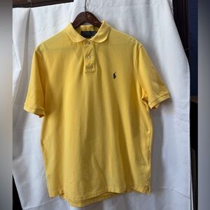 Ralph Lauren Classic Polo Iconic logo shirt Men's  iVibrant Yellow
Size Large